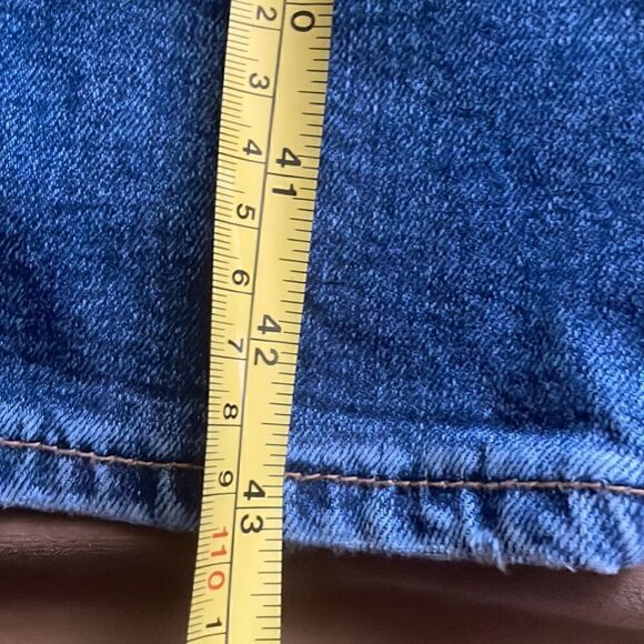 TRUE RELIGION Rocco Skinny Jeans in Beach Scape Medium Wash Size 31 Tall NWT - Picture 6 of 6